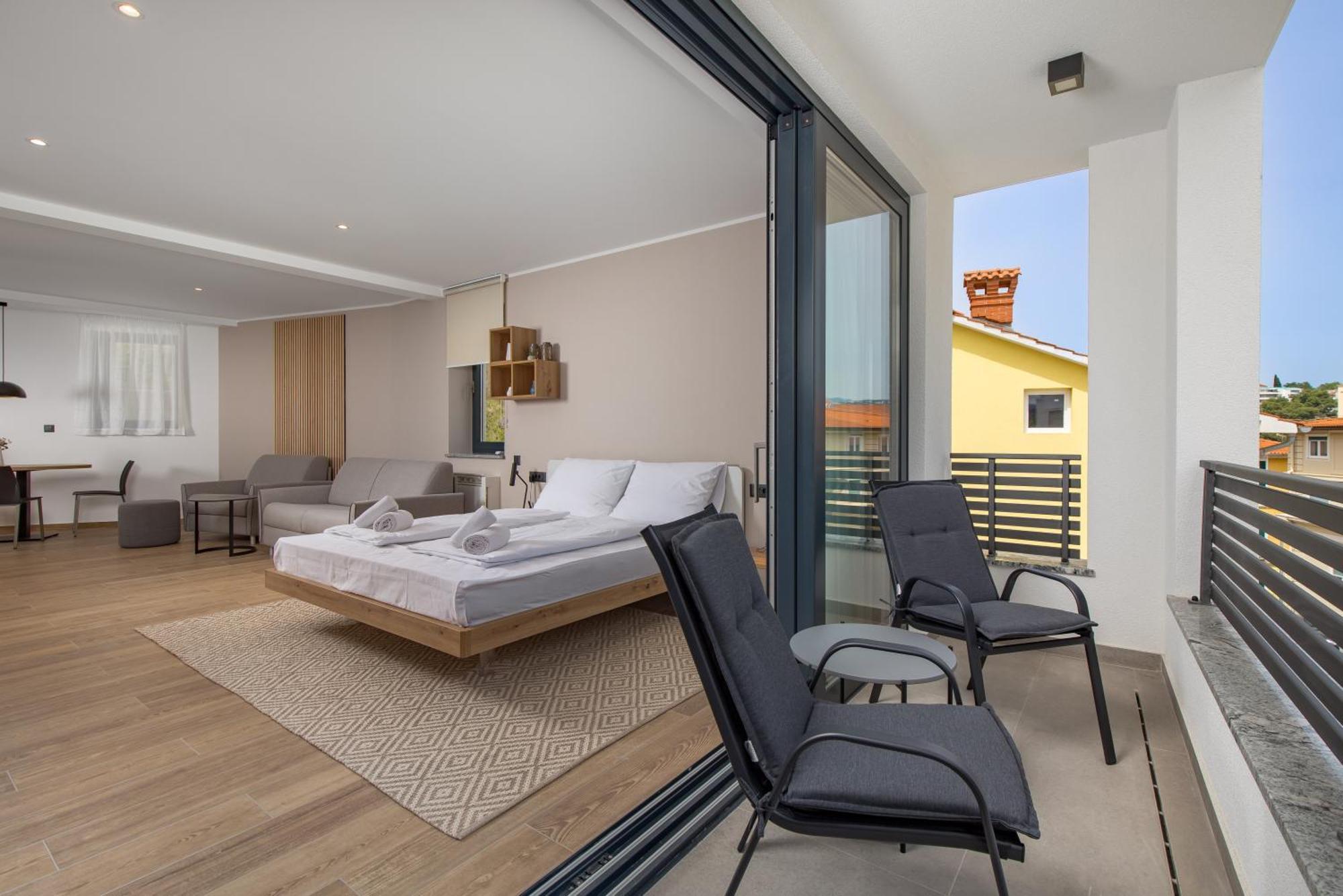 Belinda Apartments With Balcony Опатия Экстерьер фото
